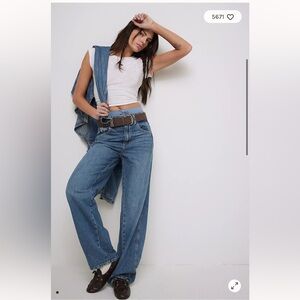 WE•THE•FREE Aster High Rise Straight Jean